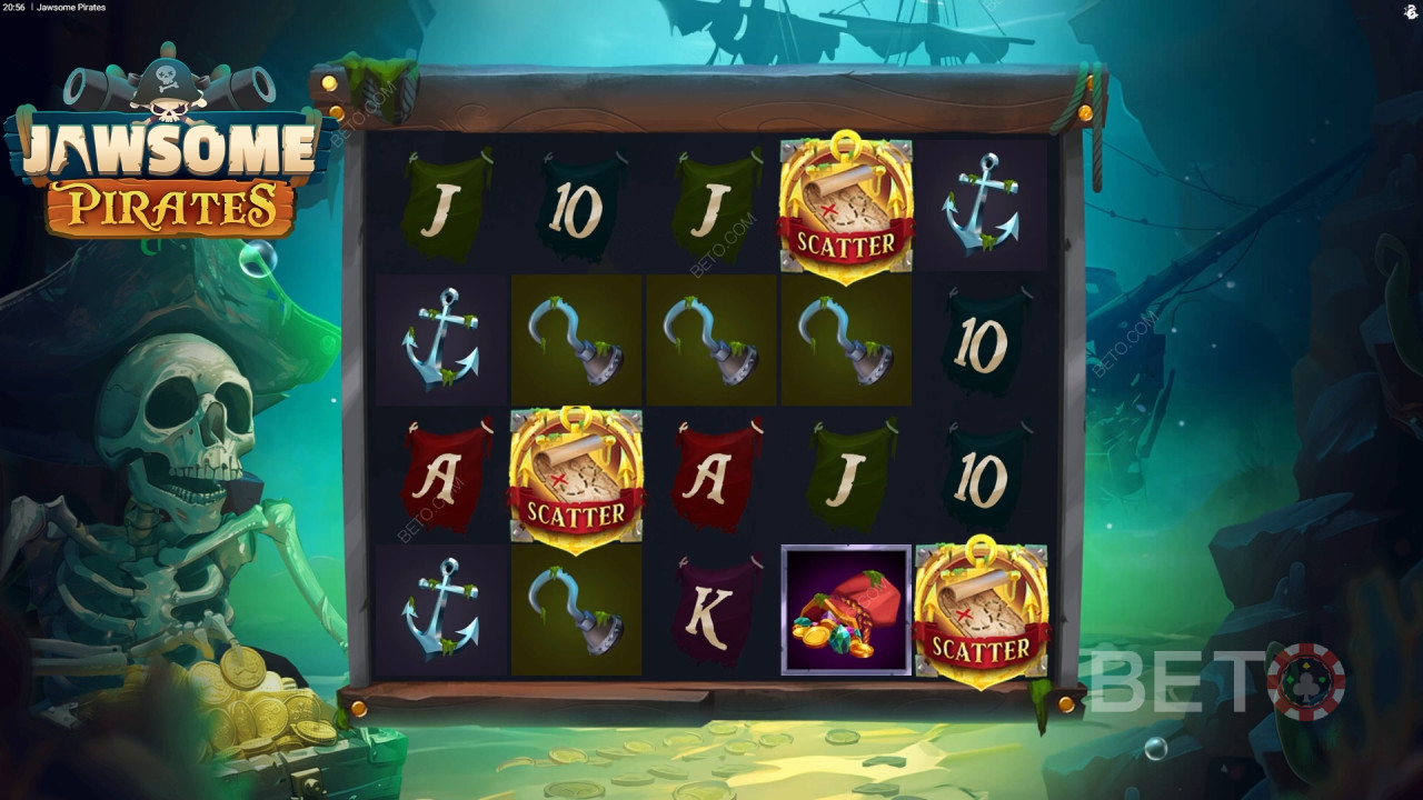مراجعة قراصنة الفك المفترس من BETO Slots