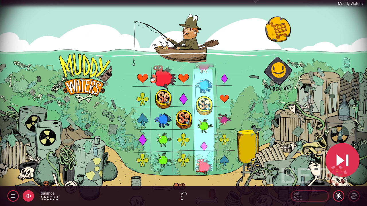 مراجعة Muddy Waters بواسطة BETO Slots