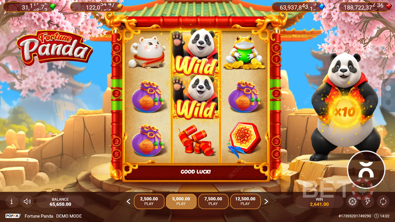 كيفية لعب لعبة Fortune Panda من Popok Gaming