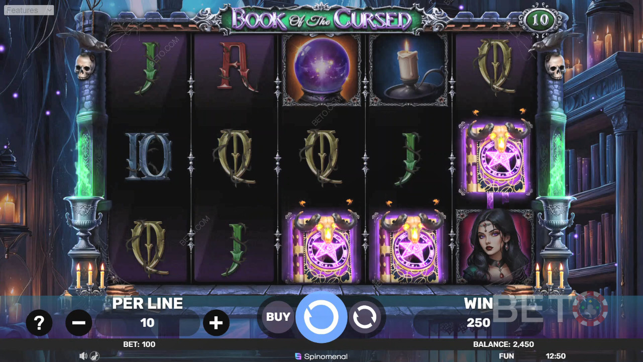 مراجعة كتاب الملعونين بواسطة BETO Slots