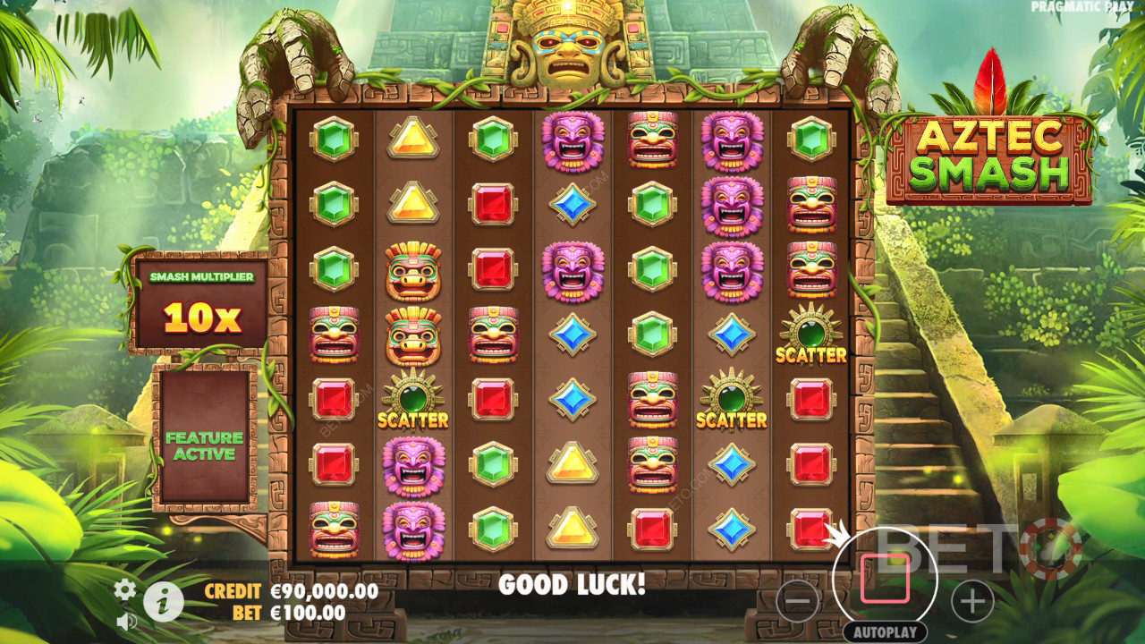 مراجعة Aztec Smash من BETO Slots