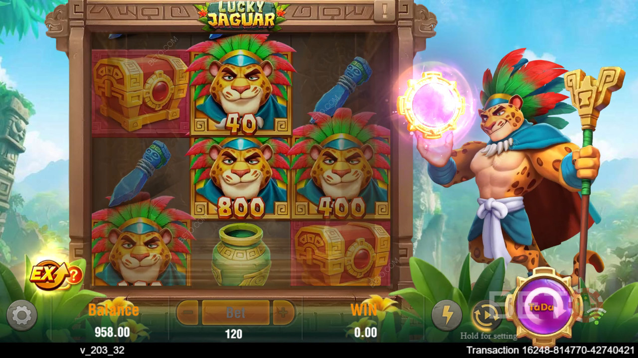 مراجعة لاكي جاكوار المحظوظة من BETO Slots