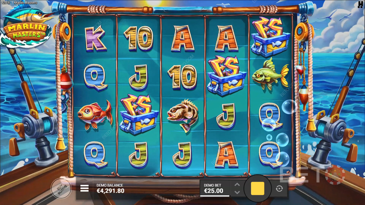 مراجعة مارلن ماسترز من BETO Slots