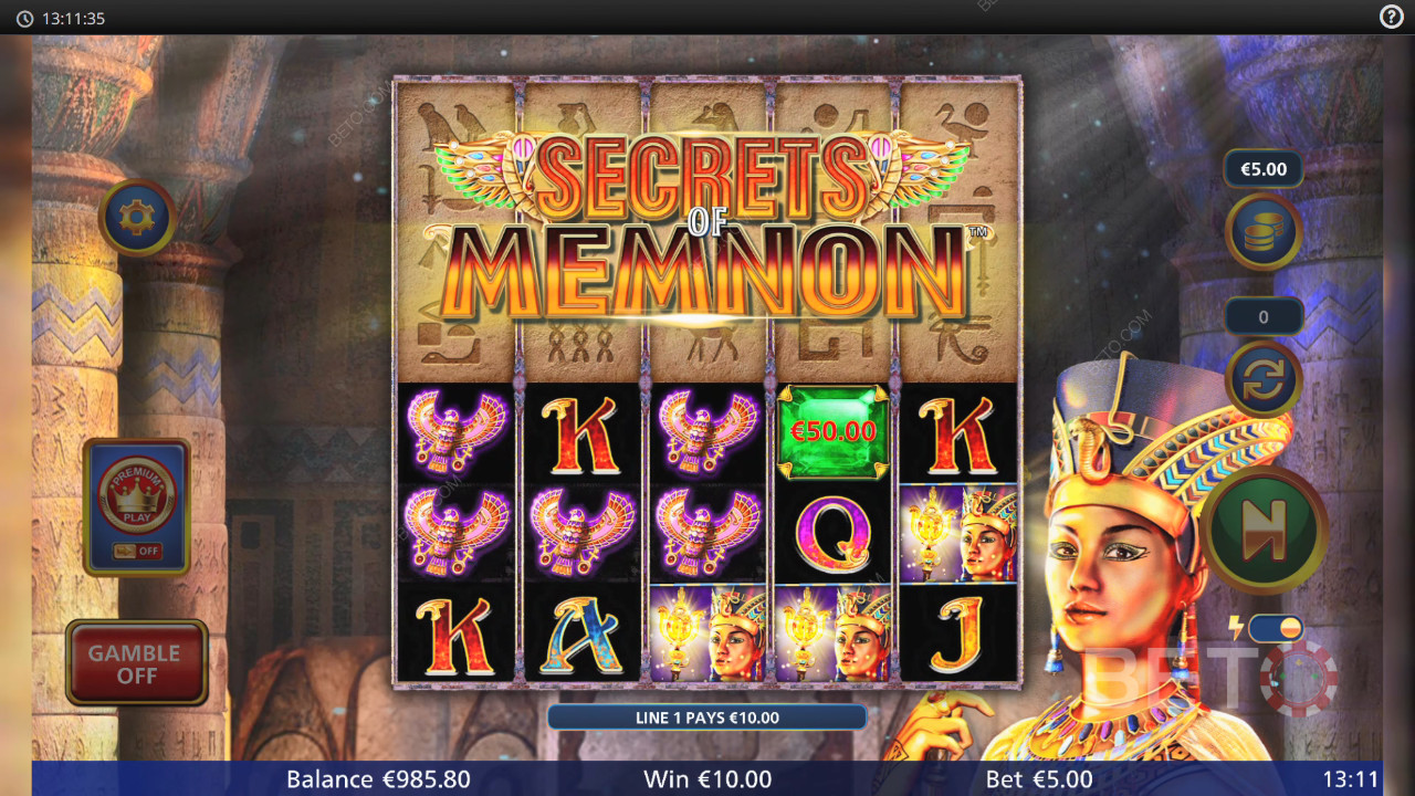 مراجعة أسرار ممنون من قبل BETO Slots