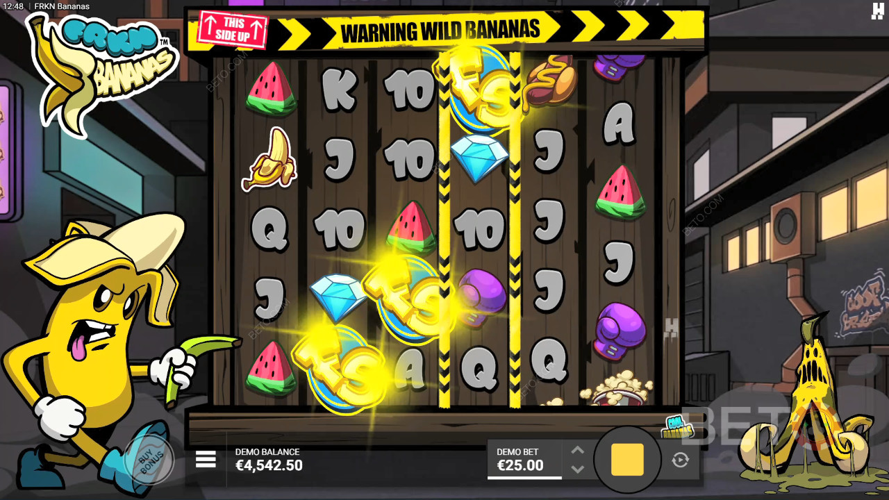 مراجعة FRKN Bananas Bananas بواسطة BETO Slots