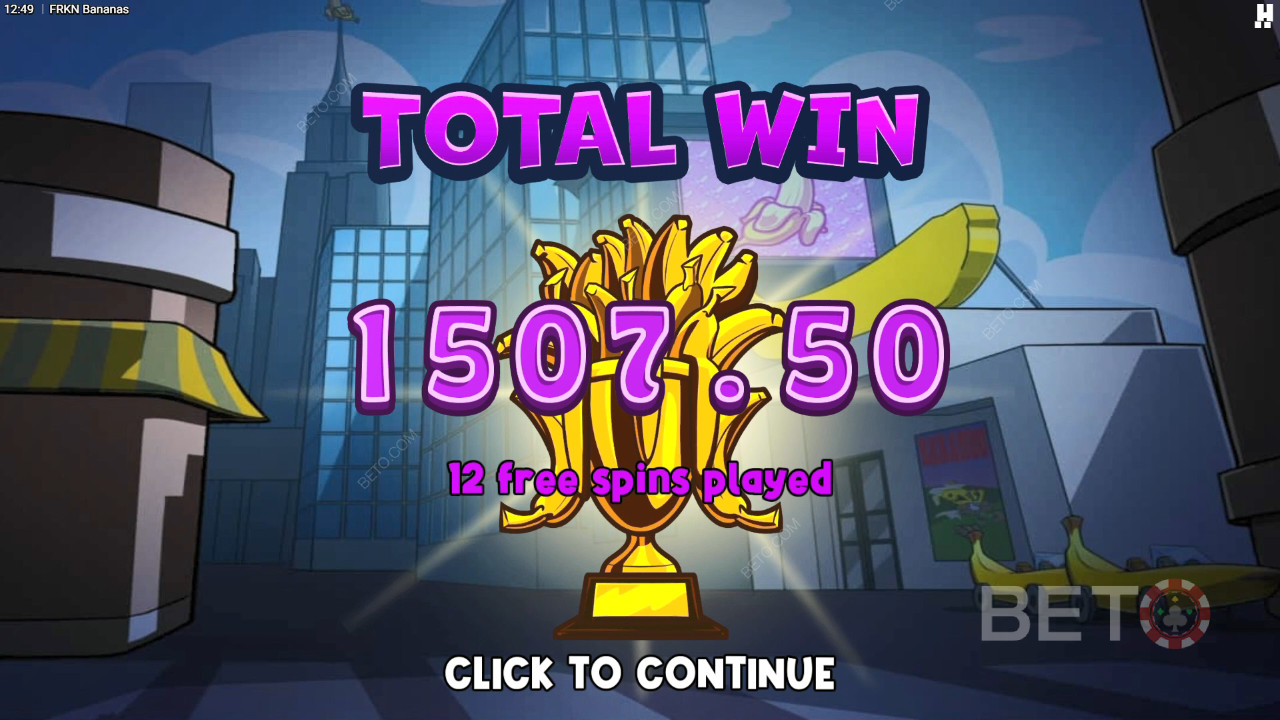 اربح 10,000 ضعف رهانك في سلوت FRKN Bananas Online Slot!