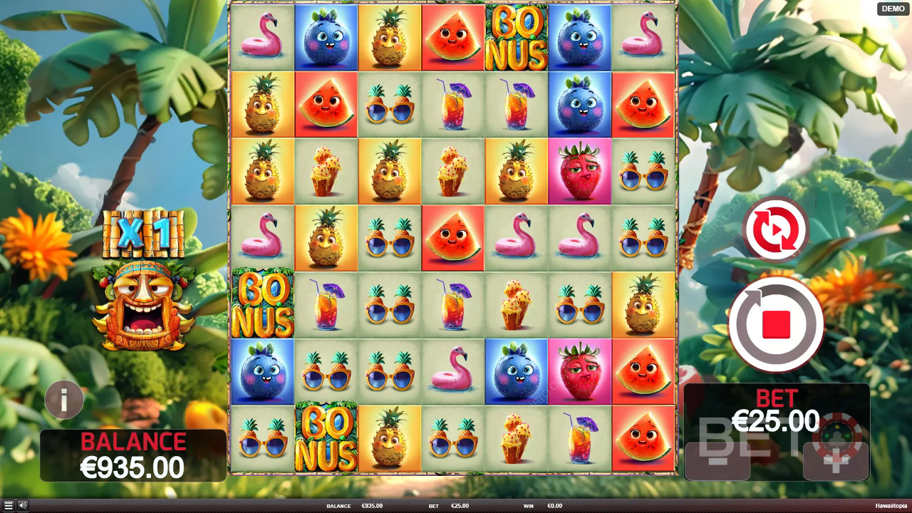 مراجعة هاوايتوبيا من BETO Slots