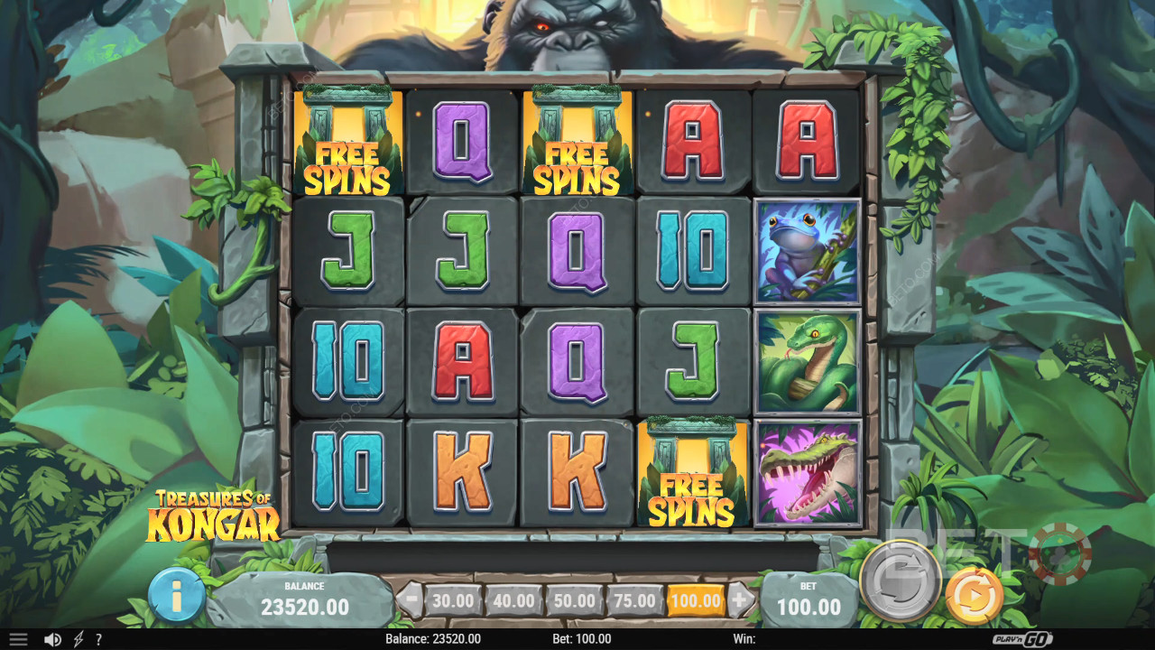 مراجعة كنوز كونجار من قبل BETO Slots