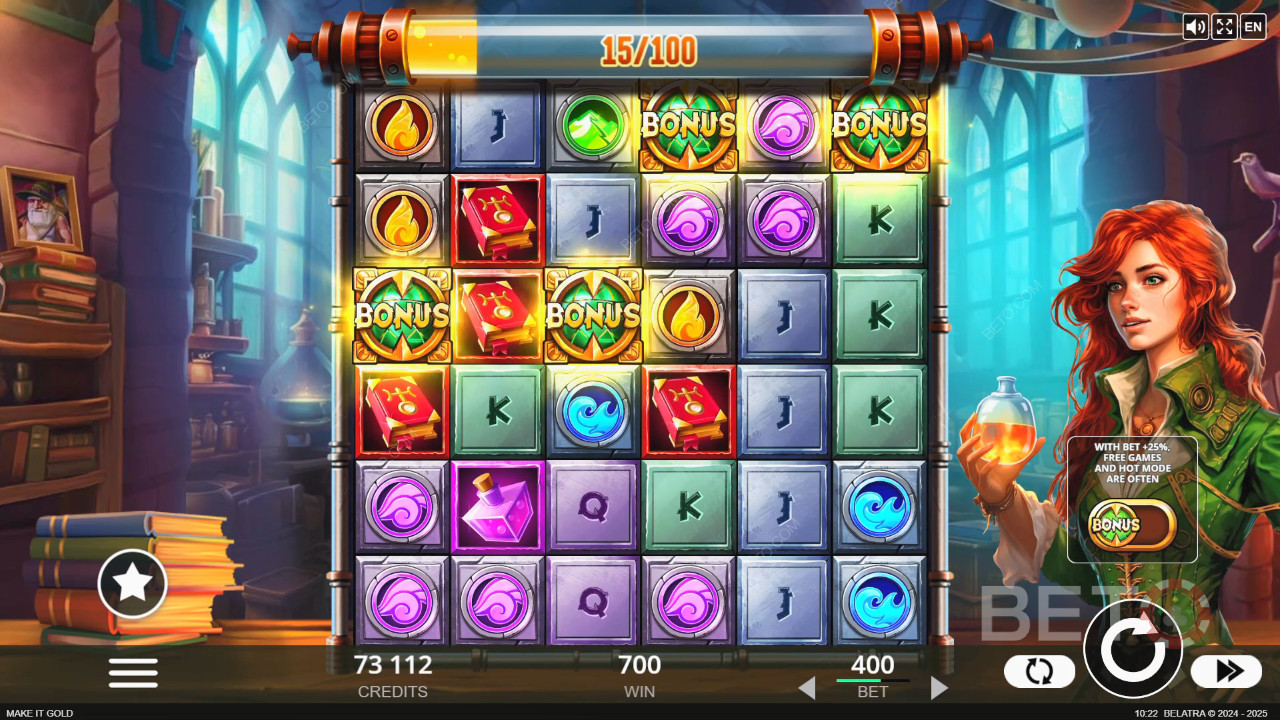 مراجعة Make It Gold من قبل BETO Slots