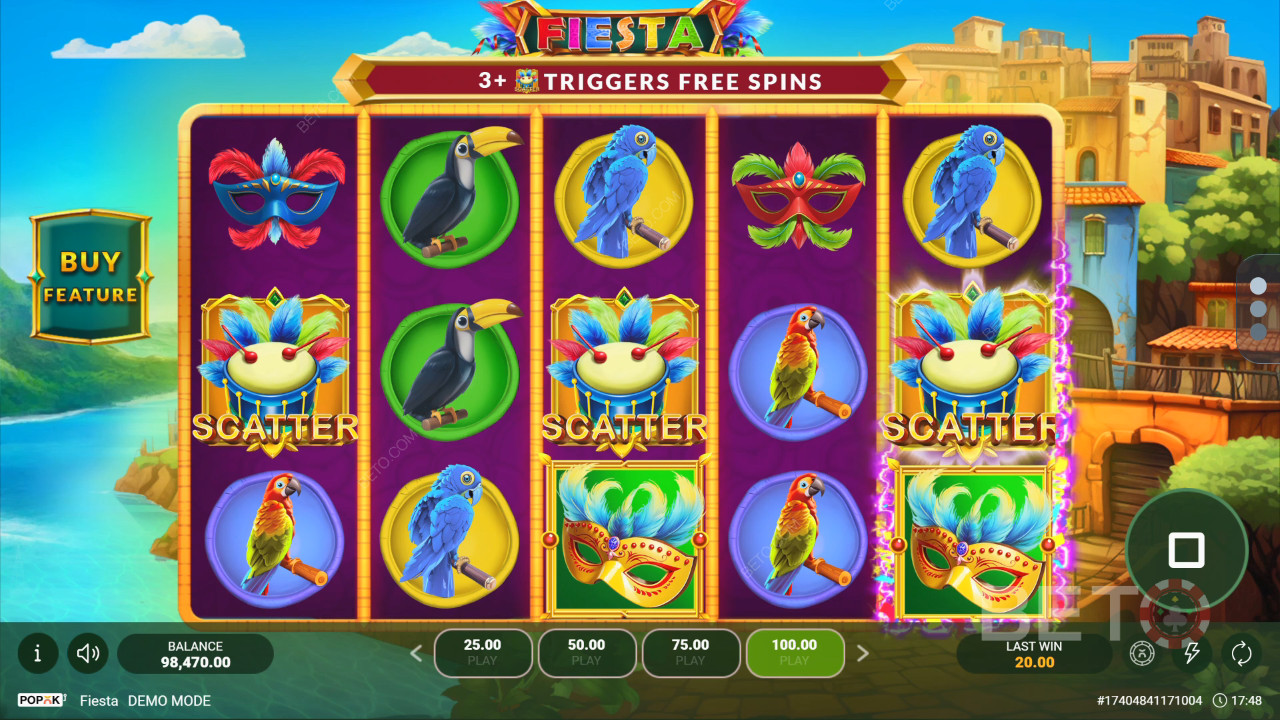 مراجعة Fiesta من BETO Slots