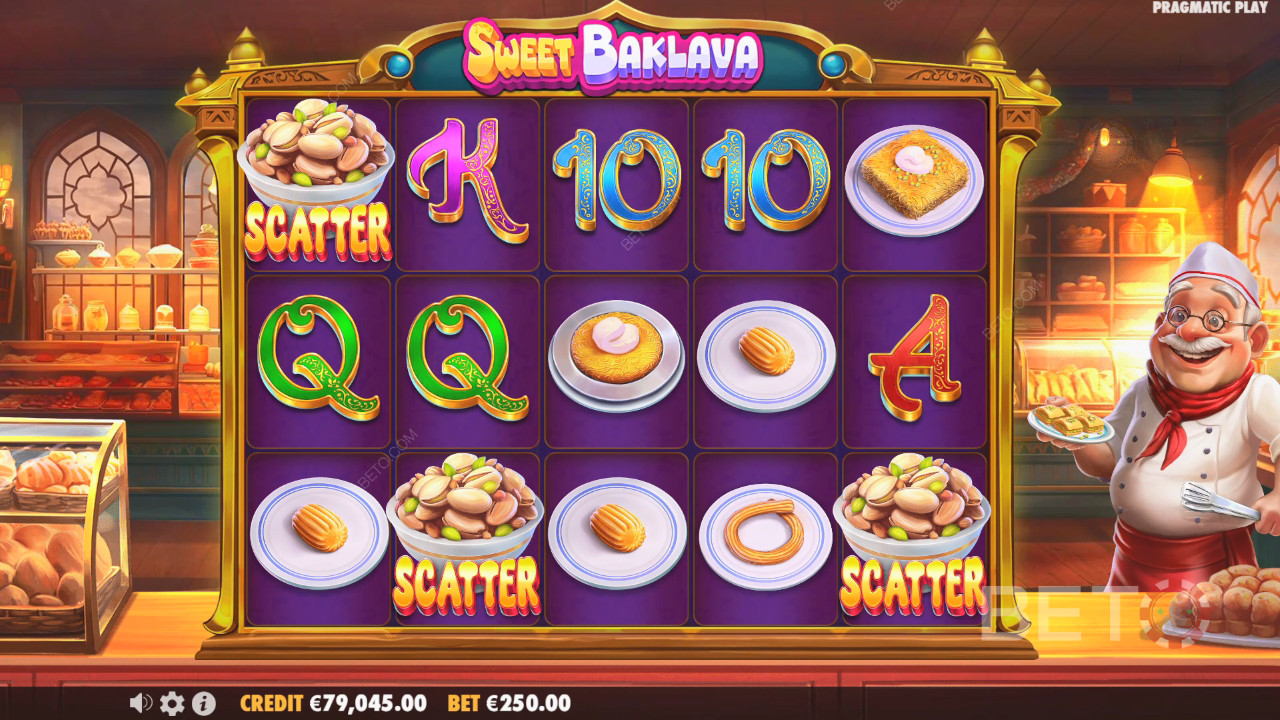 مراجعة البقلاوة الحلوة بواسطة فتحات BETO Slots