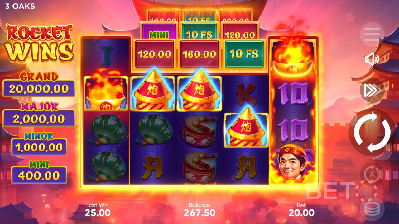مراجعة Rocket Wins بواسطة BETO Slots
