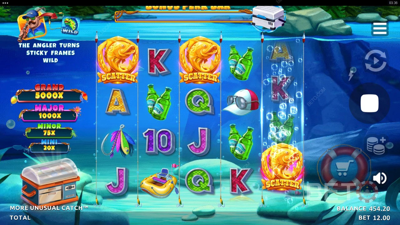 المزيد من المراجعة غير العادية للفتحات غير العادية من BETO Slots