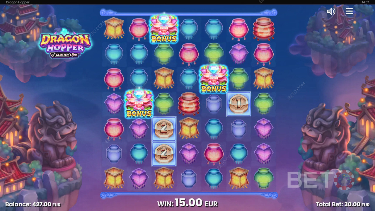 مراجعة لعبة Dragon Hopper من BETO Slots