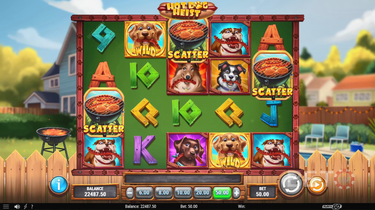 مراجعة سرقة النقانق الساخنة من BETO Slots