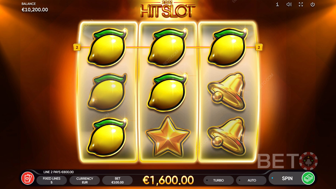 مراجعة ماكينات سلوت 2021 Hit Slot من BETO Slots