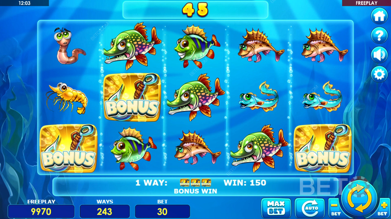 مراجعة صيد السمك المحظوظ من BETO Slots
