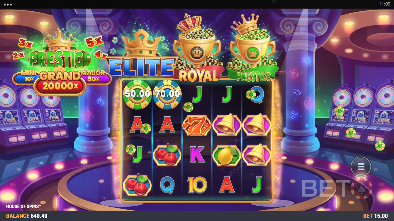 مراجعة House of Spins من BETO Slots
