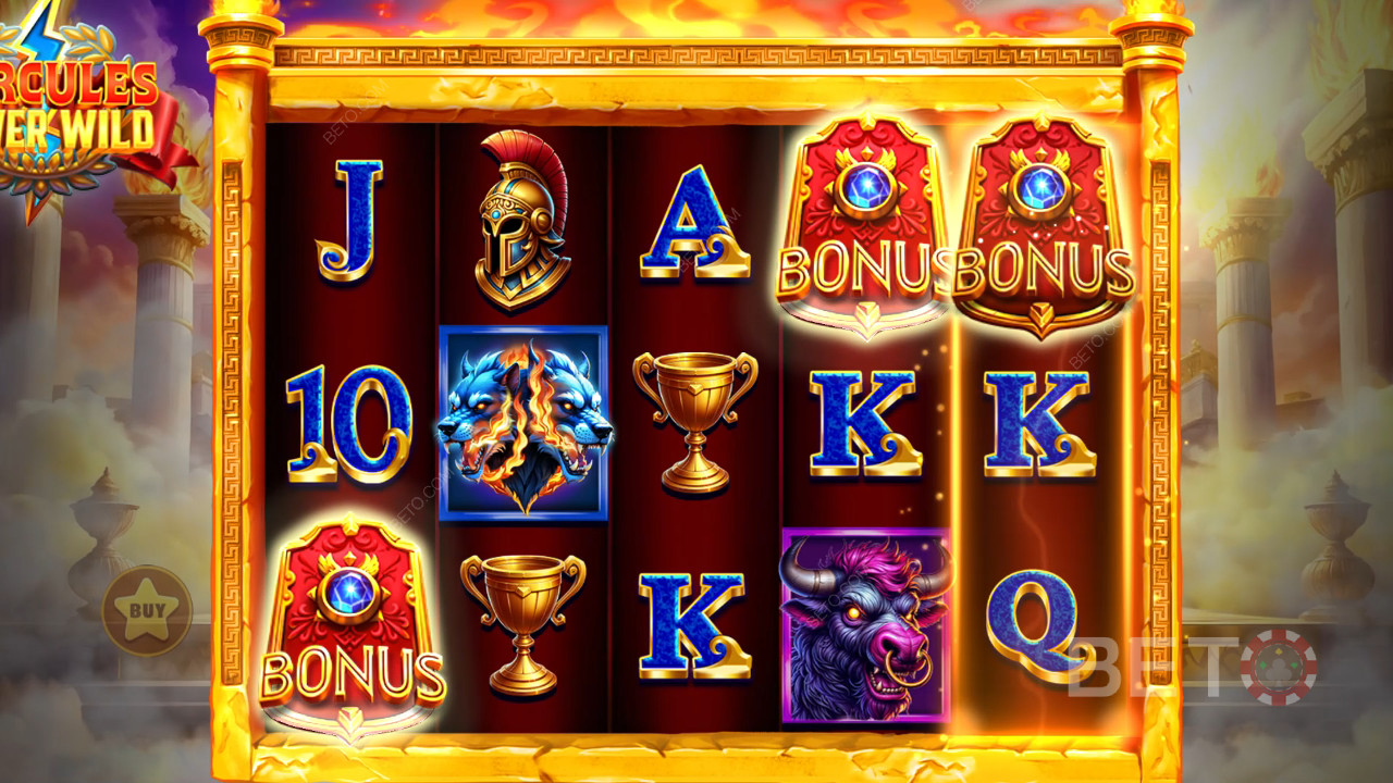 مراجعة Hercules Power Wild من BETO Slots