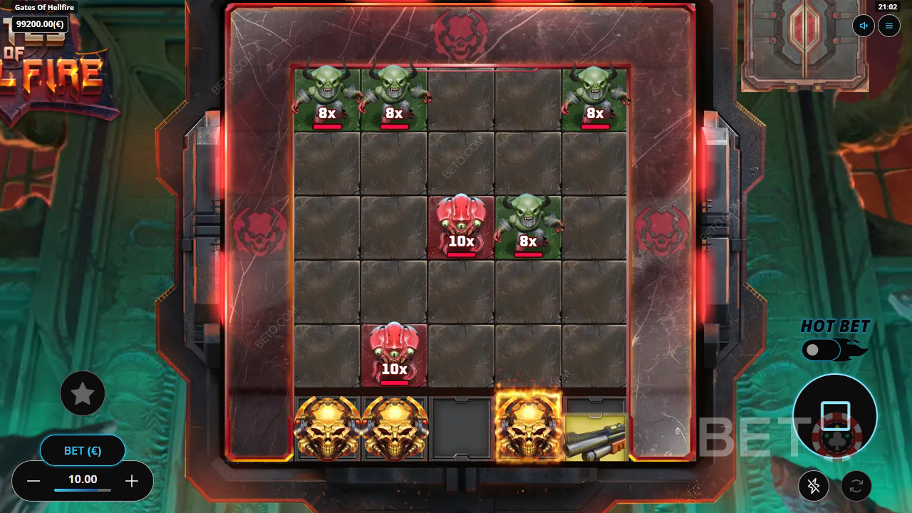 مراجعة بوابات الجحيم من فتحات BETO Slots