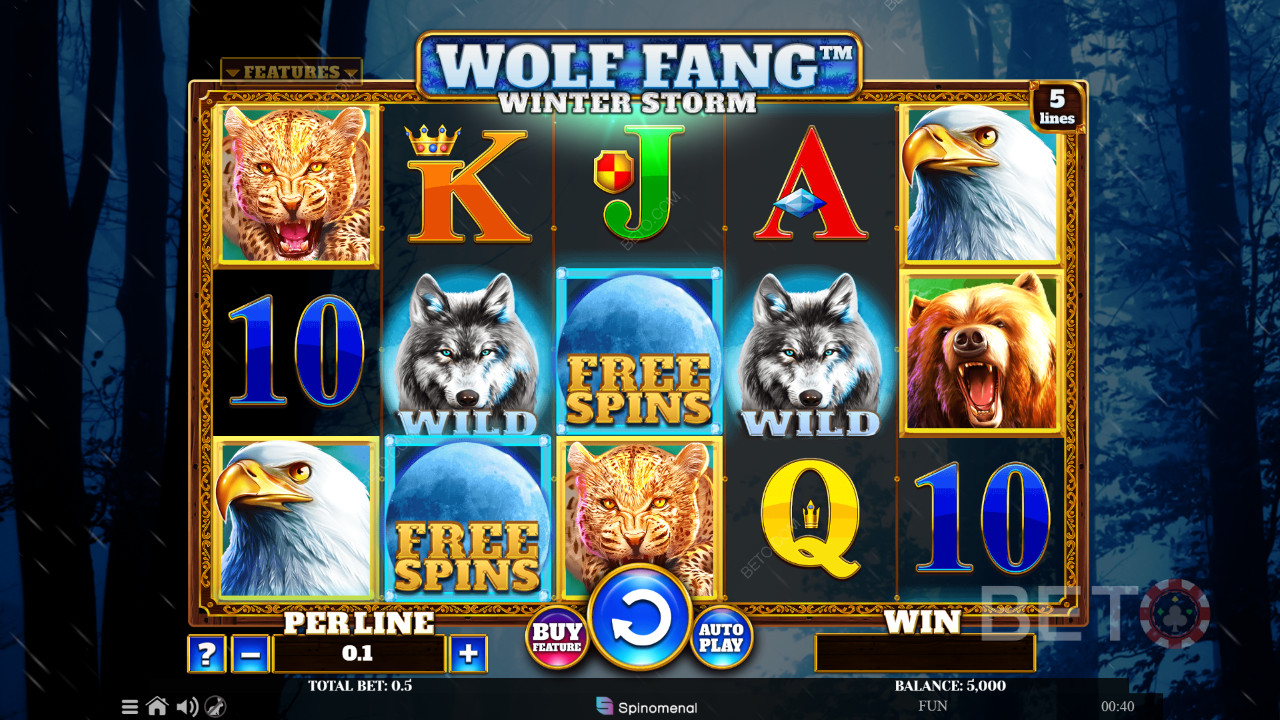 Wolf Fang مراجعة عاصفة الشتاء من بيتو سلوتس