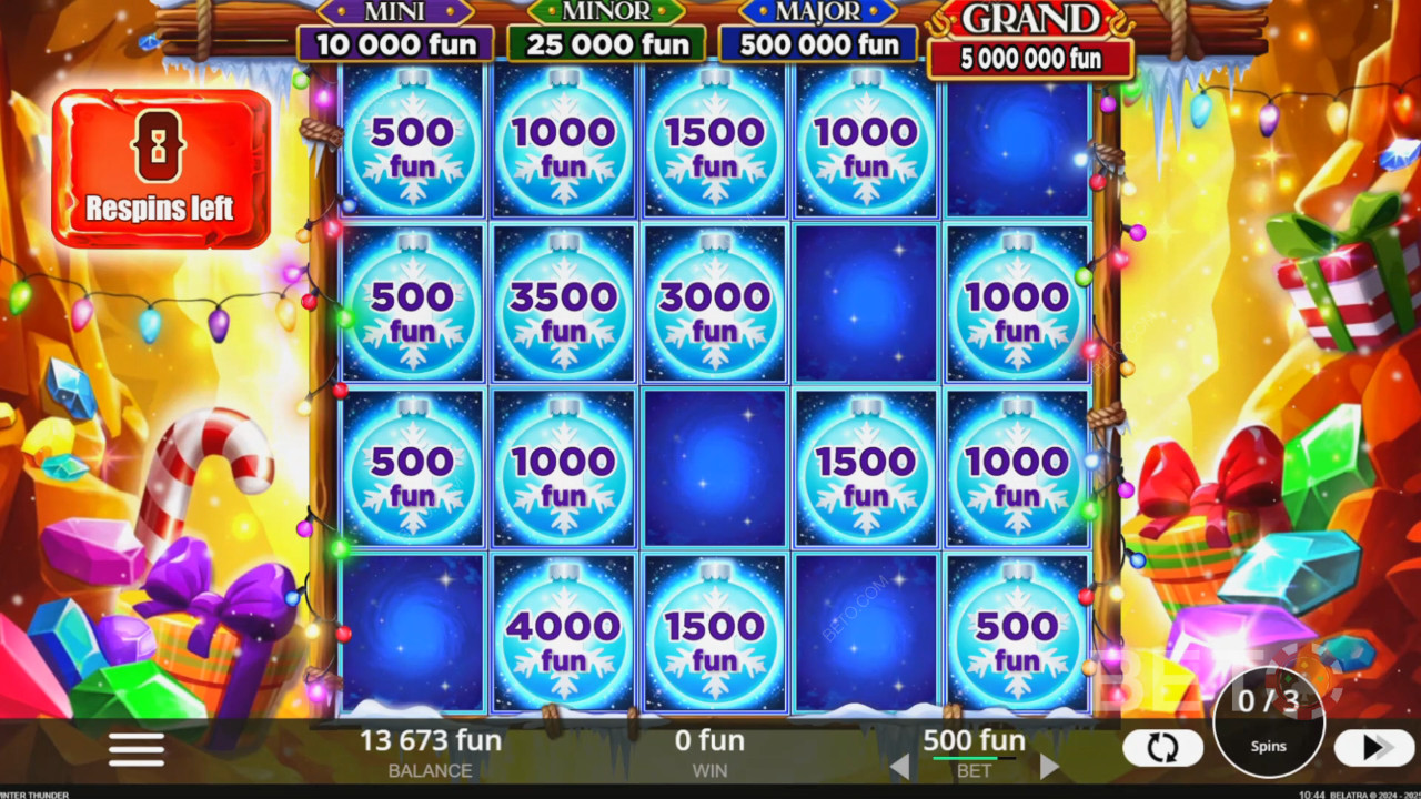مراجعة Winter Thunder من BETO Slots