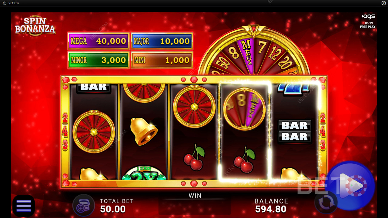 مراجعة لعبة Spin Bonanza من BETO Slots