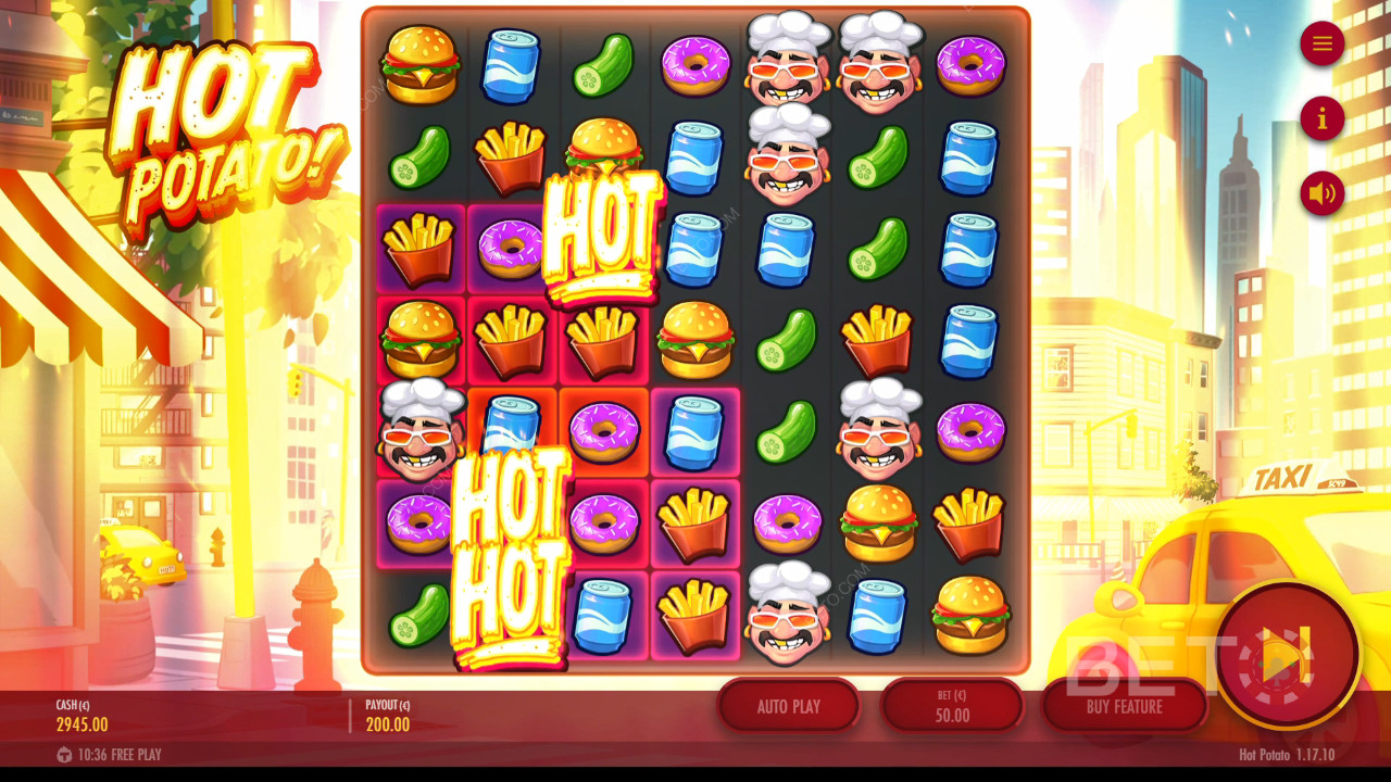 بطاطا ساخنة مراجعة من قبل BETO Slots