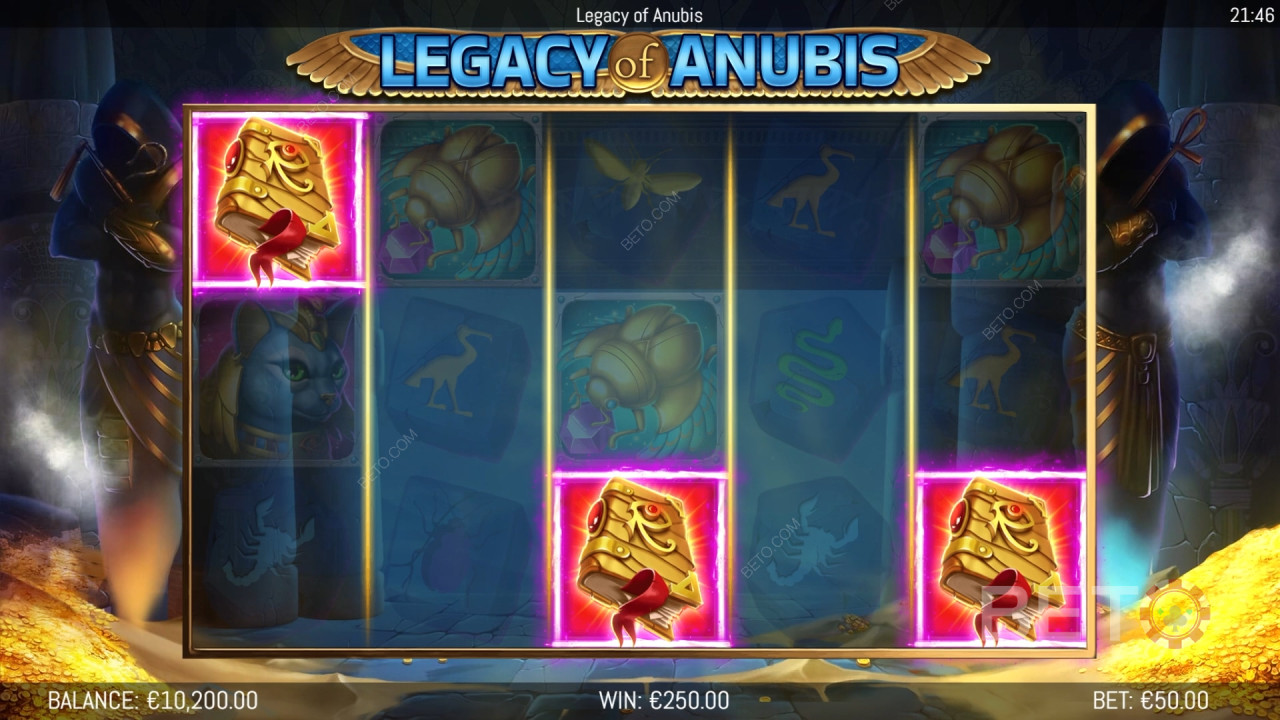 مراجعة إرث أنوبيس من قبل BETO Slots