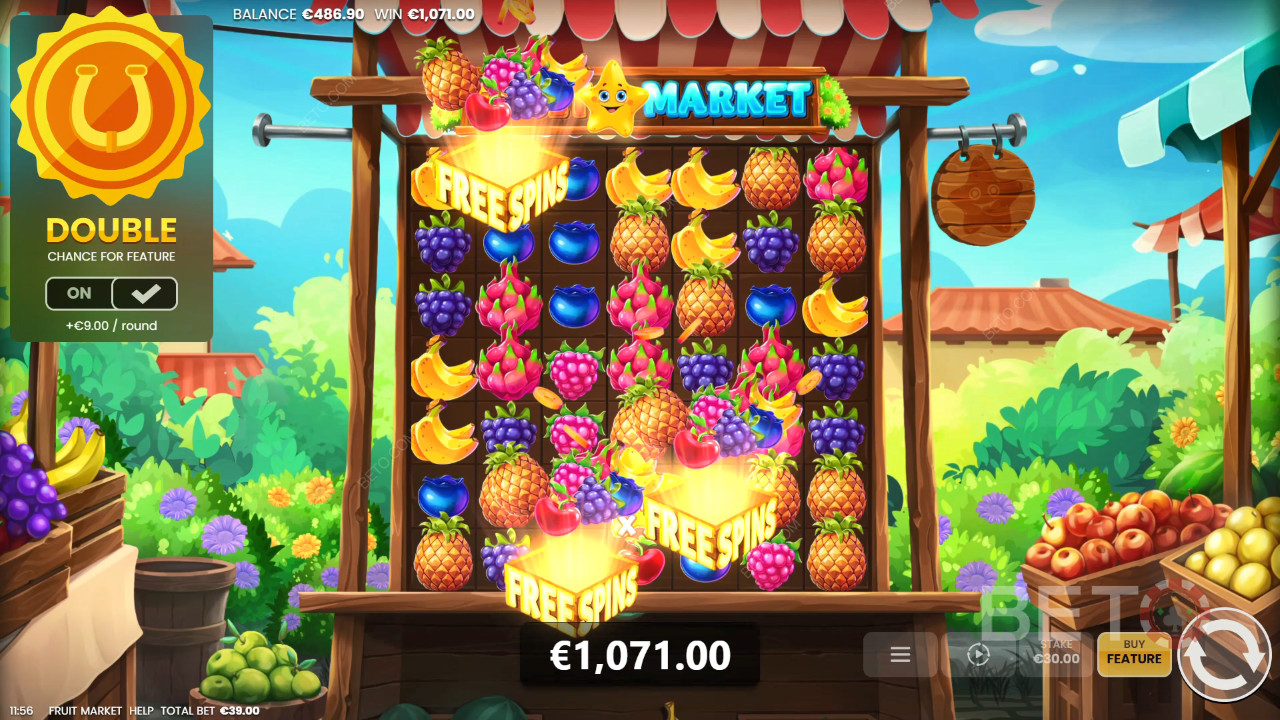 مراجعة سوق الفاكهة من BETO Slots