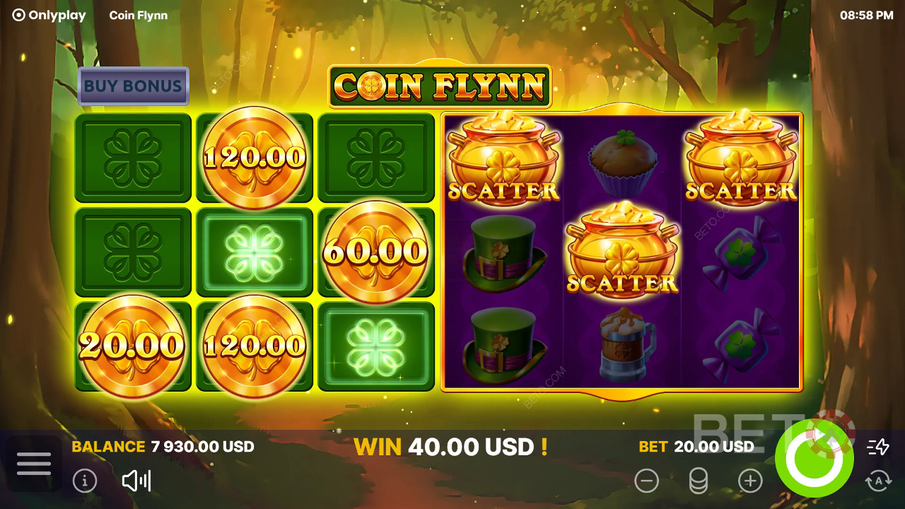 مراجعة عملة فلين من BETO Slots