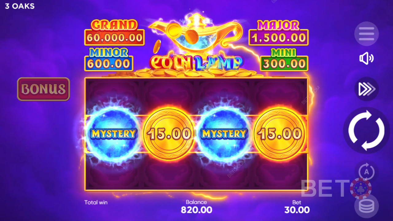 مراجعة مصباح العملة من قِبل BETO Slots