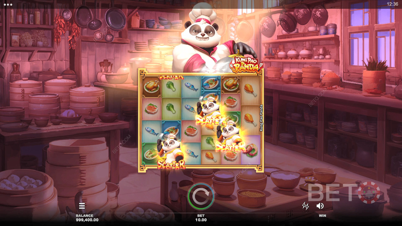 مراجعة Kung Pao Panda من BETO Slots
