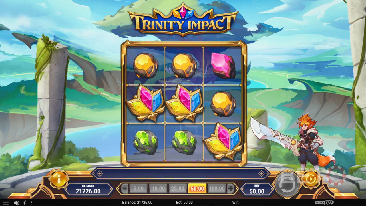 مراجعة Trinity Impact من BETO Slots