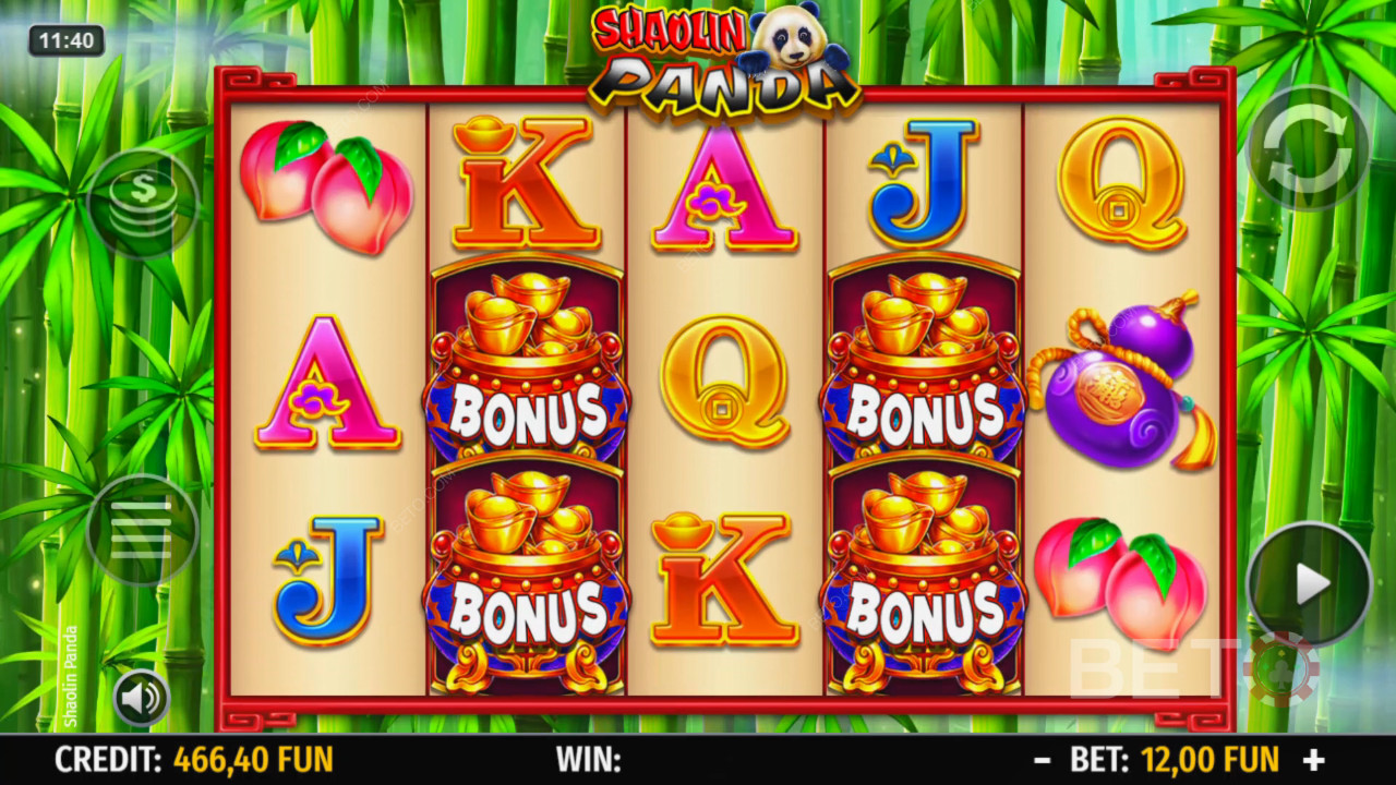 مراجعة Shaolin Panda بواسطة BETO Slots