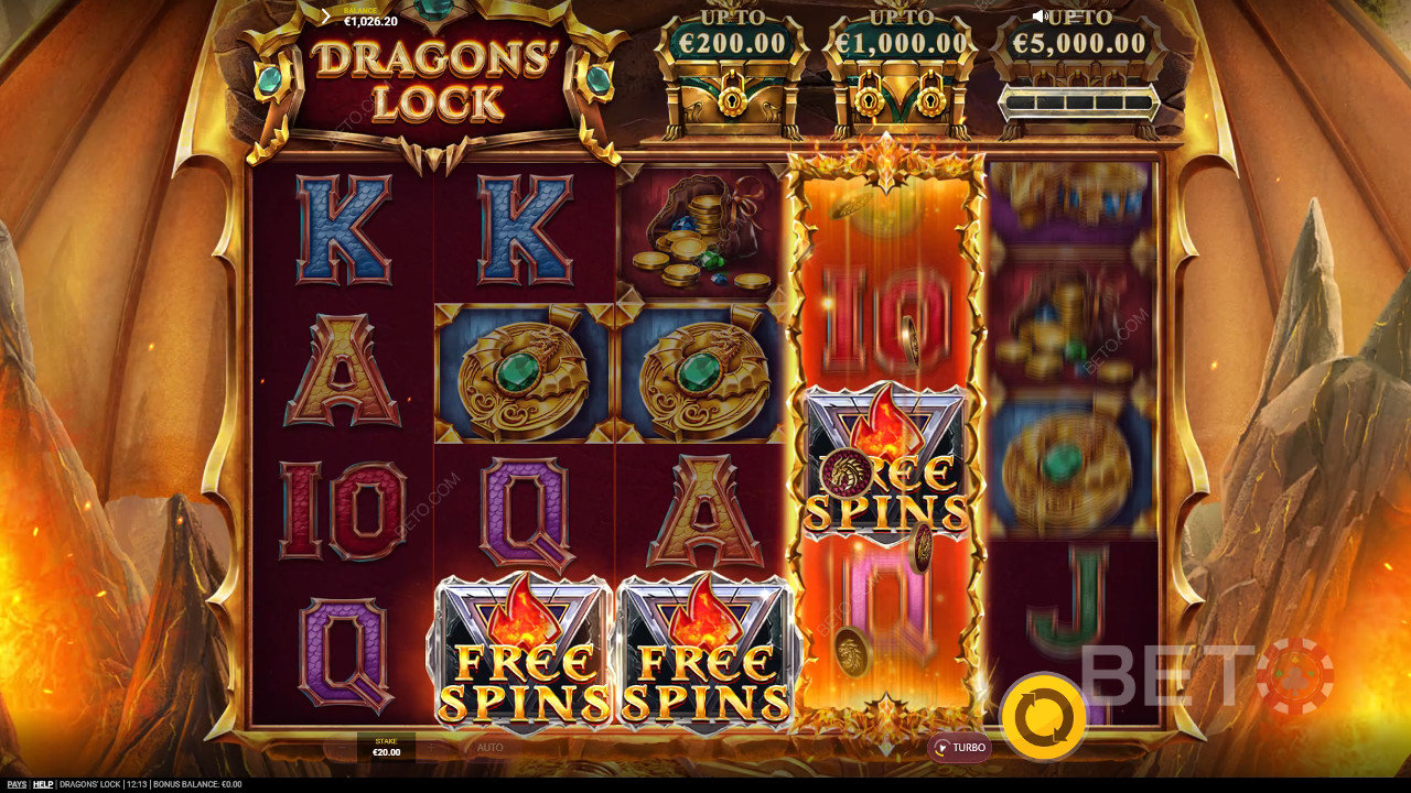 مراجعة قفل التنانين من BETO Slots