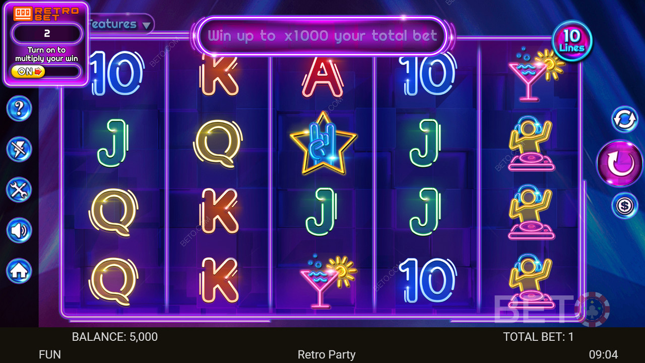 Retro Party اللعب المجاني