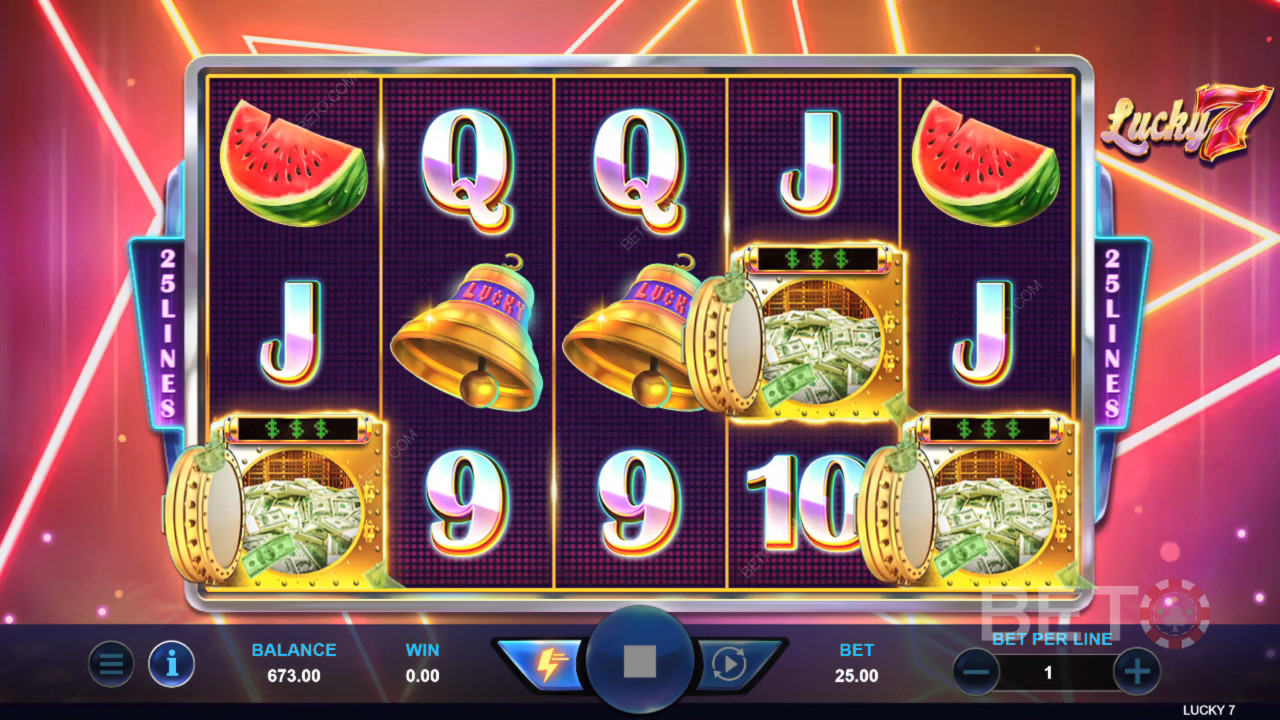 مراجعة Lucky 7 من BETO Slots