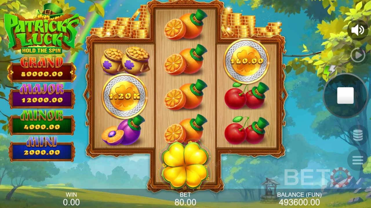 مراجعة حظ باتريسك: امسك الدوران بواسطة BETO Slots