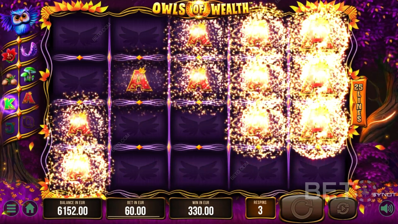 Owls of Wealth اللعب المجاني