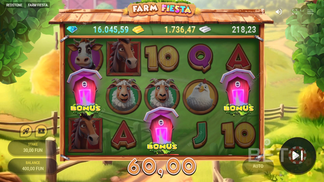 مراجعة مزرعة فييستا من BETO Slots