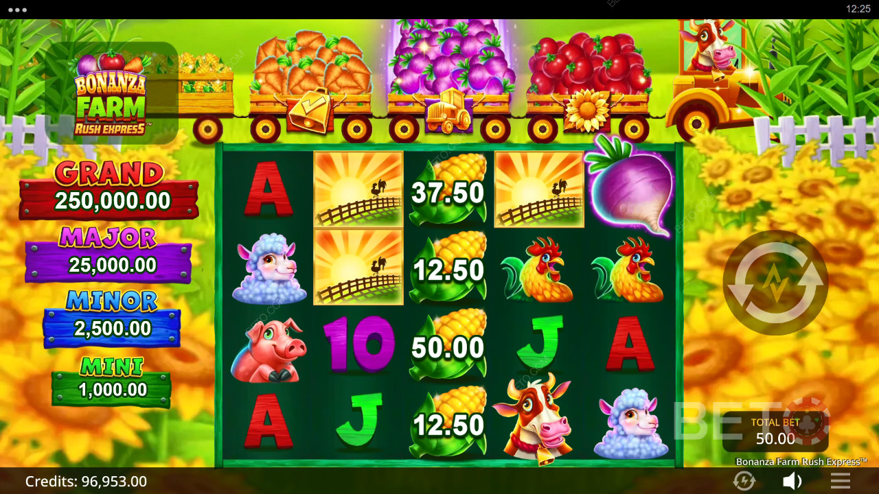 Bonanza Farm Rush Express اللعب المجاني