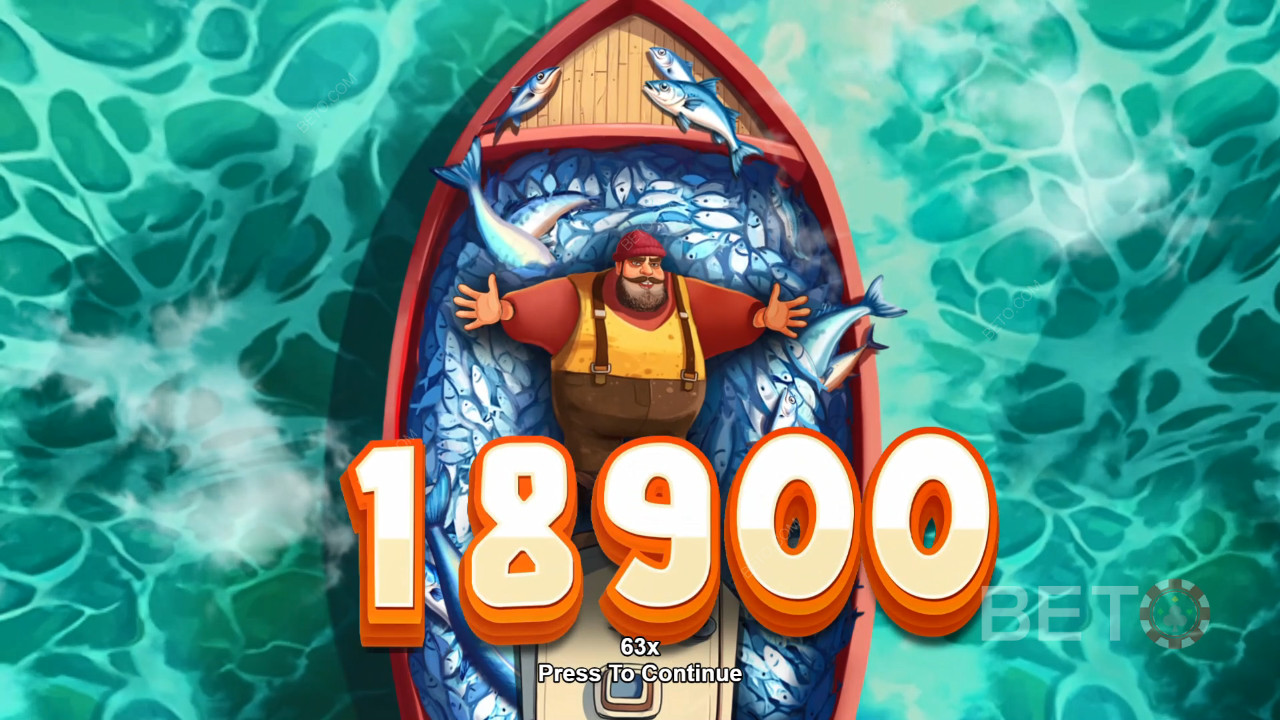 اربح 5,000 ضعف رهانك في فتحة Blast the Bass Slot!