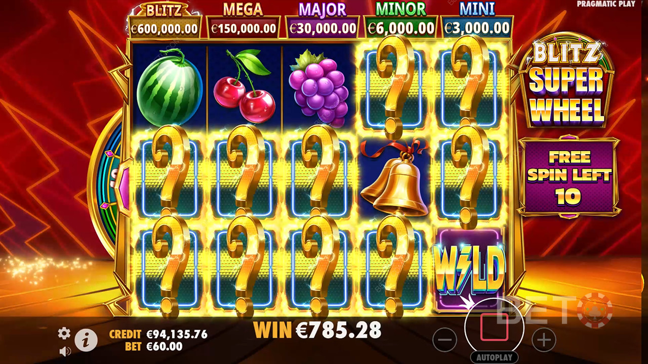 Blitz Super Wheel اللعب المجاني
