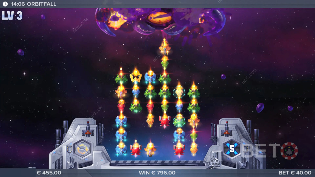 مراجعة Orbitfall بواسطة فتحات BETO Slots