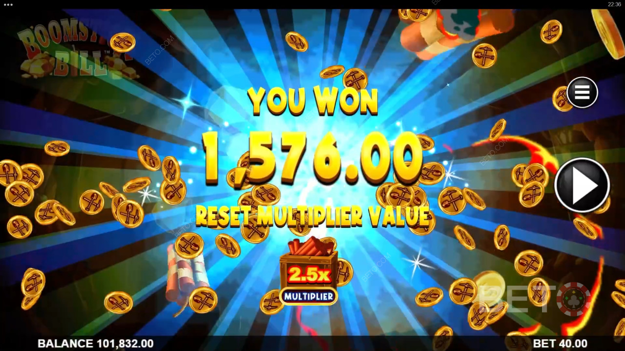 اربح 5,000 ضعف رهانك في سلوت Boomstick Bill Slot!
