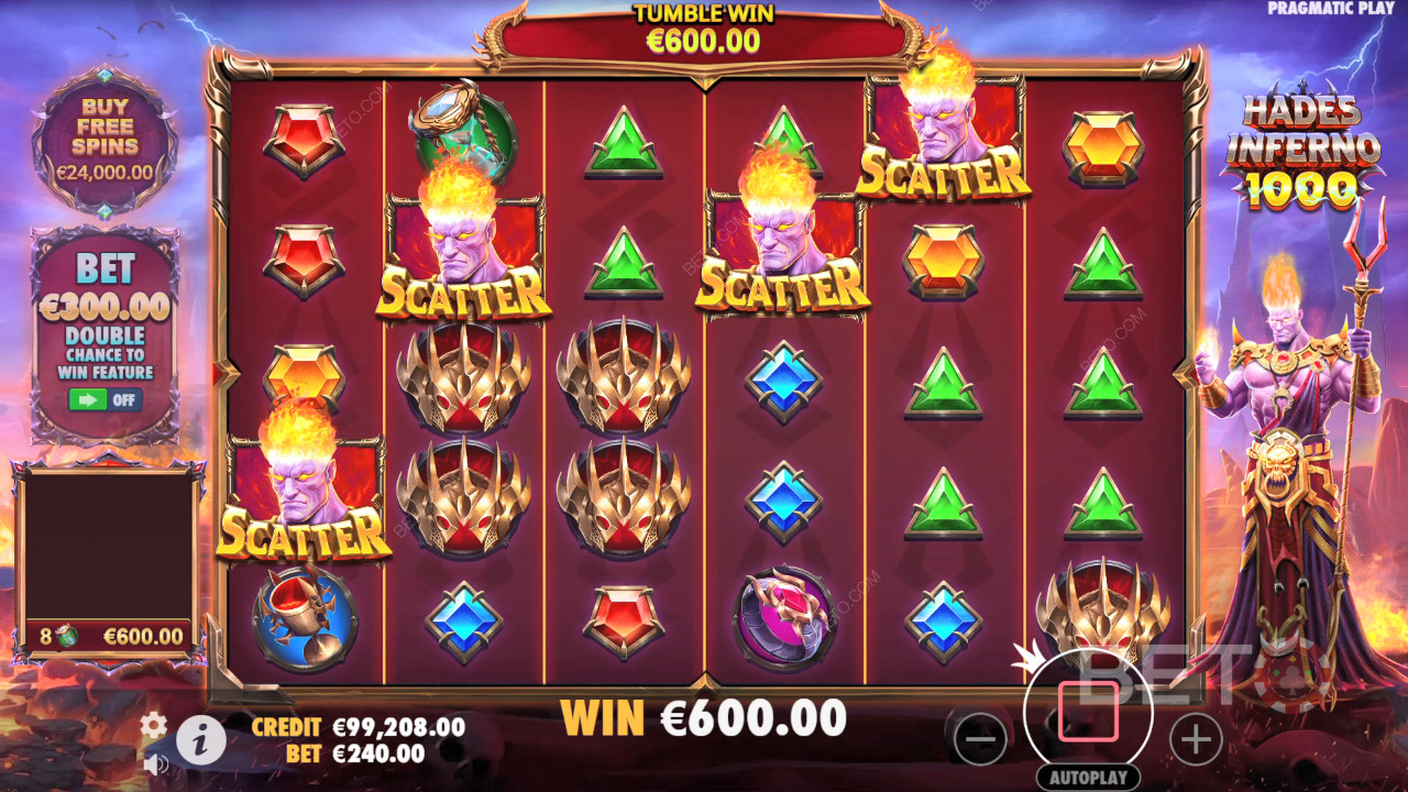 مراجعة Hades Inferno 1000 من BETO Slots