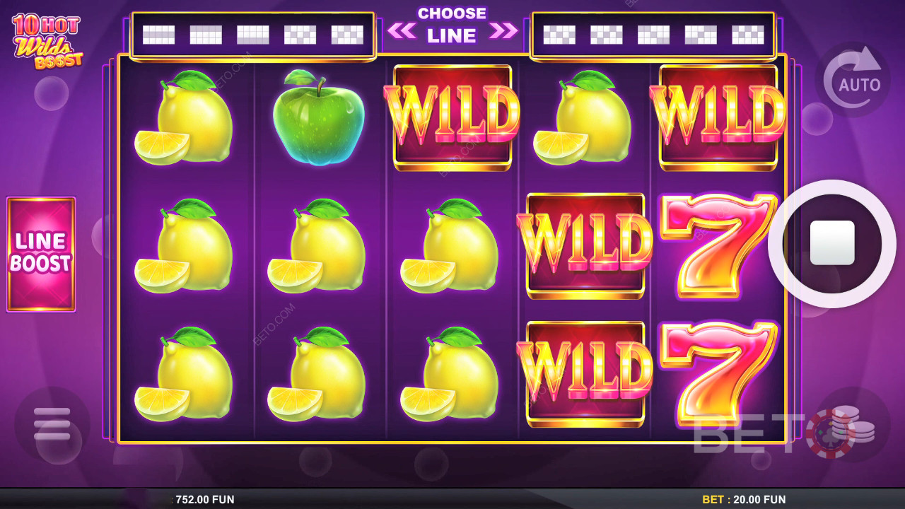 10 استعراض 10 Hot Wilds Boost Boost من BETO Slots