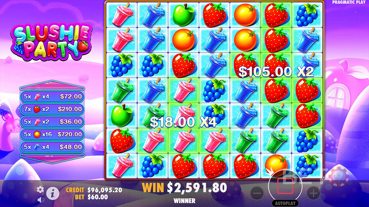مراجعة Slushie Party من BETO Slushie Slushie Party من BETO Slots