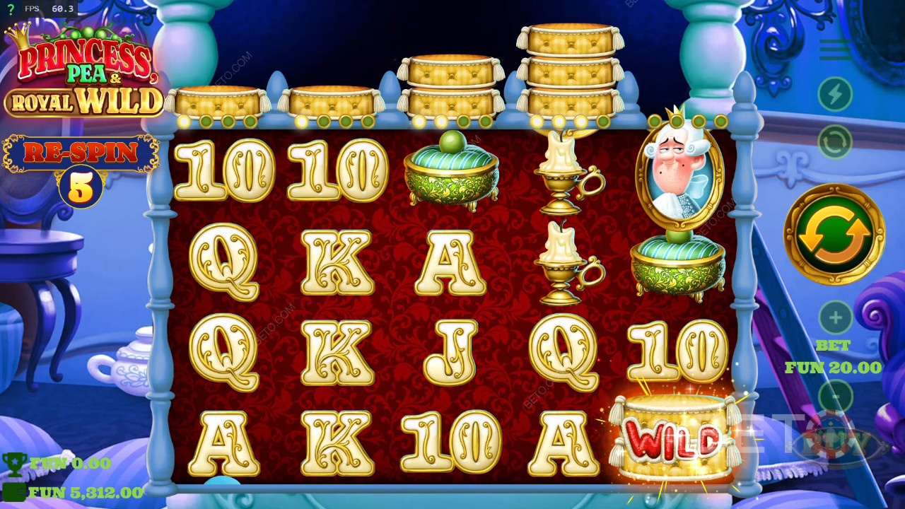 مراجعة Princess Pea & Royal Wild بواسطة BETO Slots